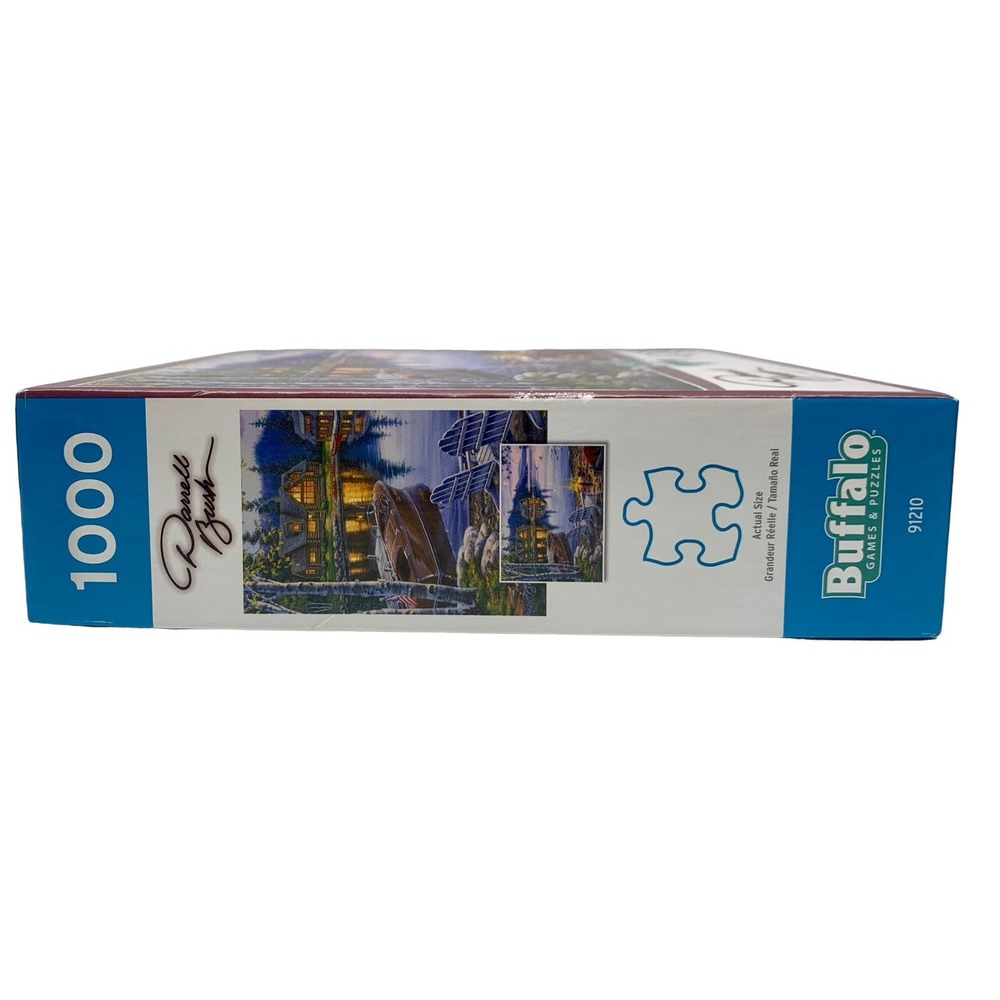 Buffalo Games Darrell Bush 1000 Piece Puzzle Lake Reflection Complete #22 - Picture 4 of 6